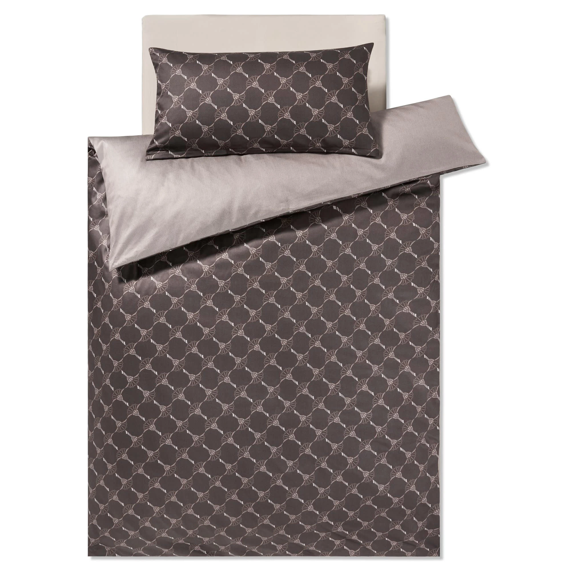 JOOP! Bettwäsche Cornflower Double 4083 In Shiny Black - 09