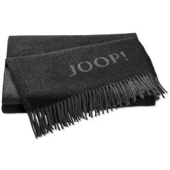 JOOP! Wohndecken Fine-Doubleface In Anthrazit-graphit