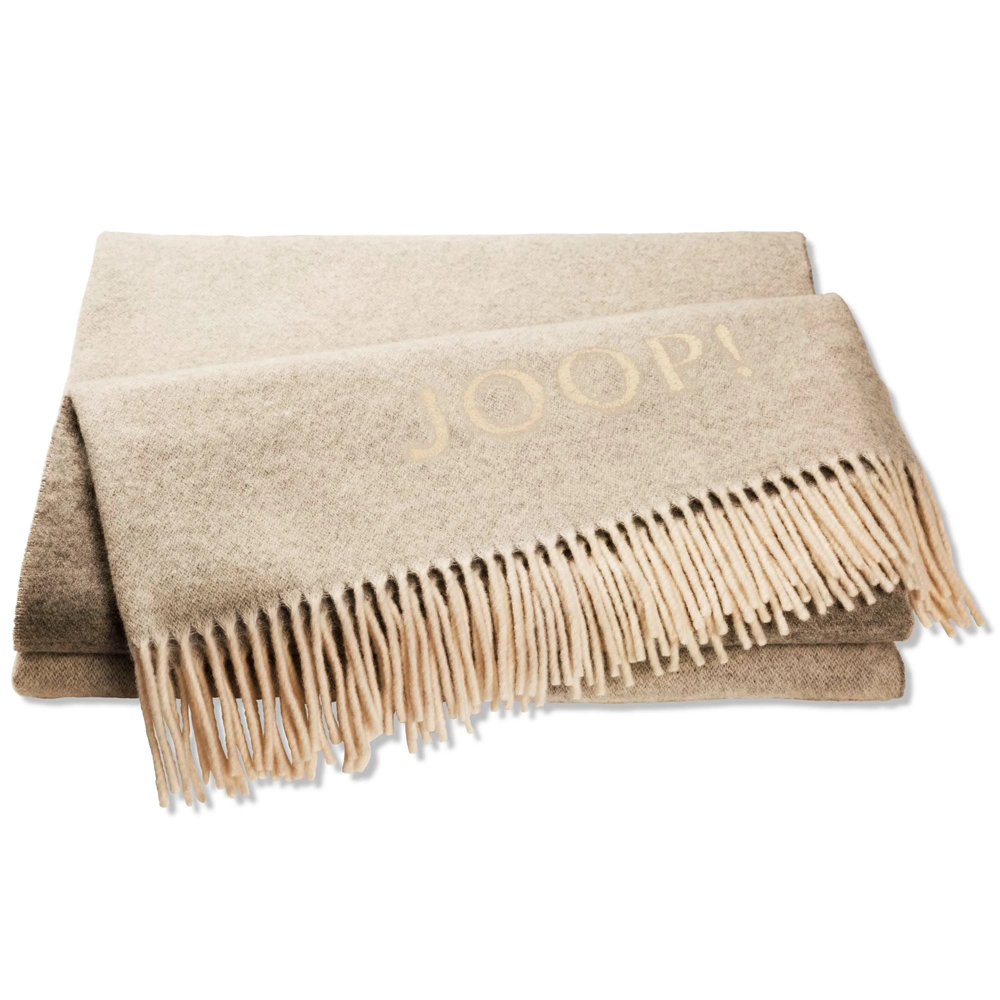 JOOP! Wohndecken Fine-Doubleface In Creme-natur