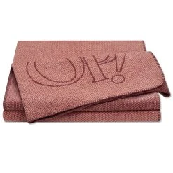 JOOP! Wohndecken Statement In Orange-bordeaux