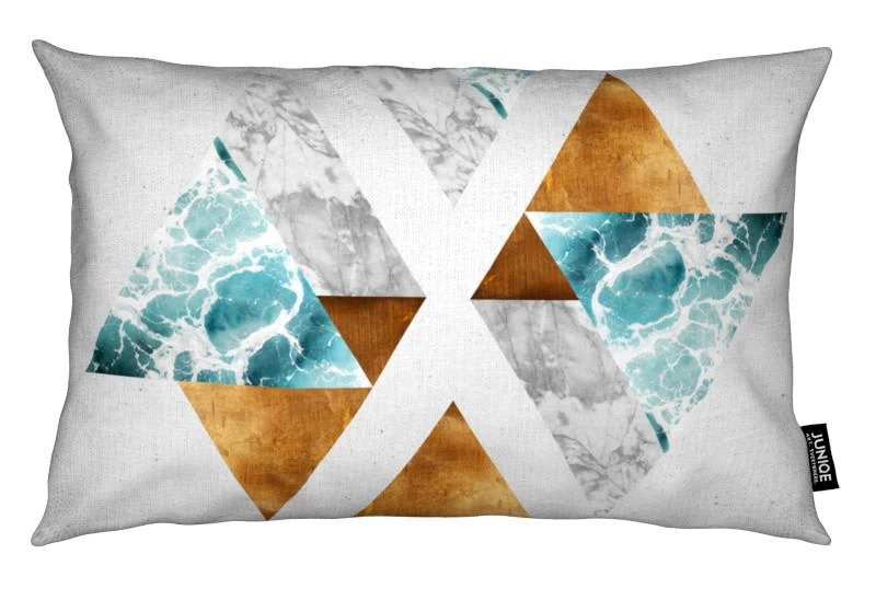 Juniqe Kissen "Copper 01" In Bunt