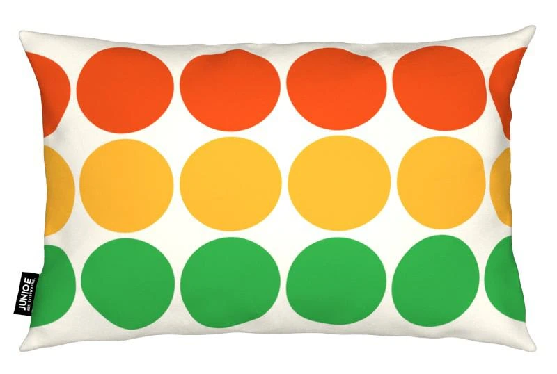 Juniqe Kissen "Hot Ludo" In Gelb & Grün – Bild 2