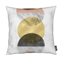 Juniqe Kissen "Moonlight" In Cremeweiß & Gelb