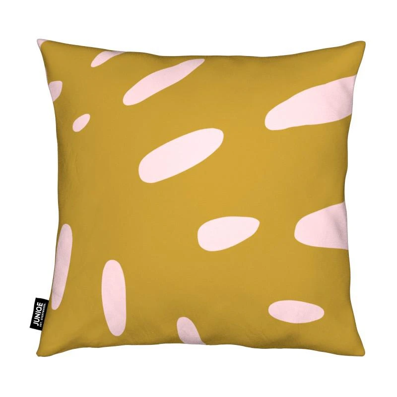 Juniqe Kissen "Under The Plant Tree" In Gelb & Rosa – Bild 2