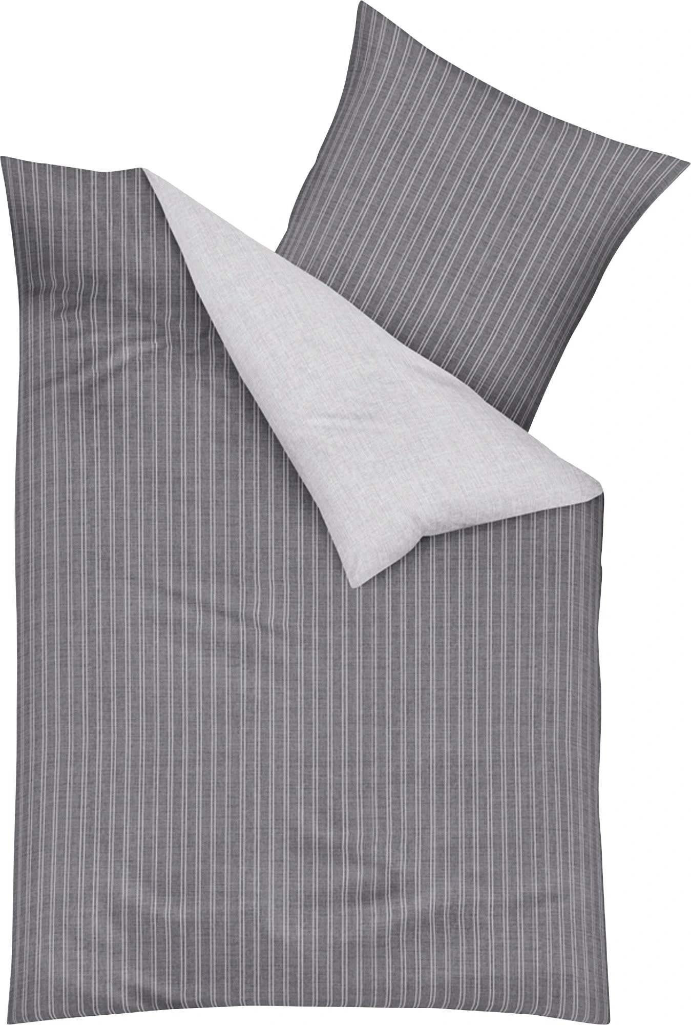 Kaeppel Wendebettwäsche In Grau
