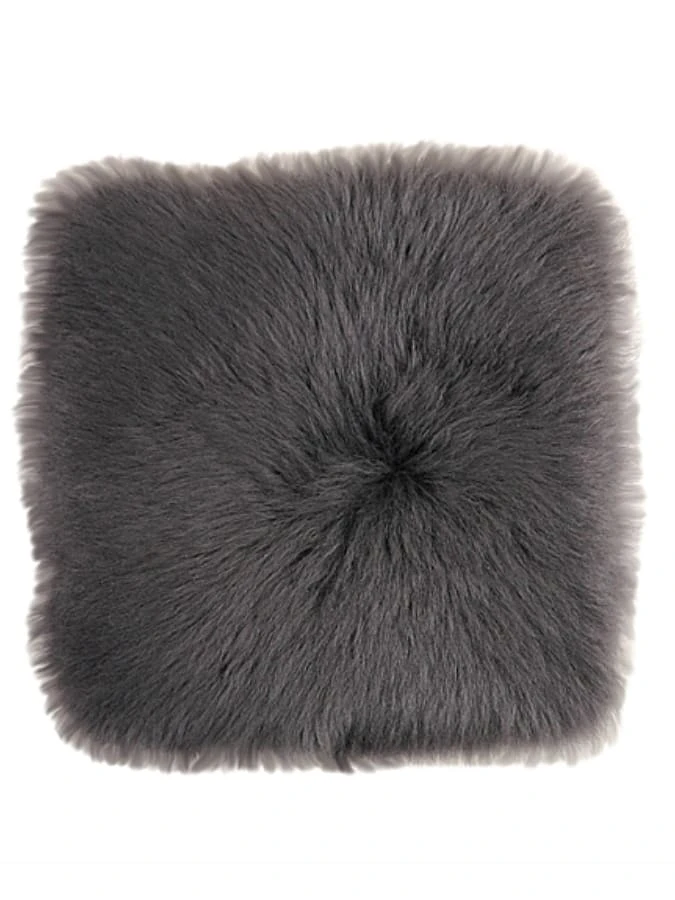 Kaiser Naturfellprodukte H&L Lammfell-Sitzauflage In Grau – Bild 2