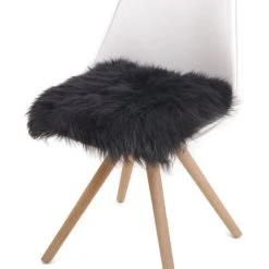 Kaiser Naturfellprodukte H&L Lammfell-Sitzauflage In Grau