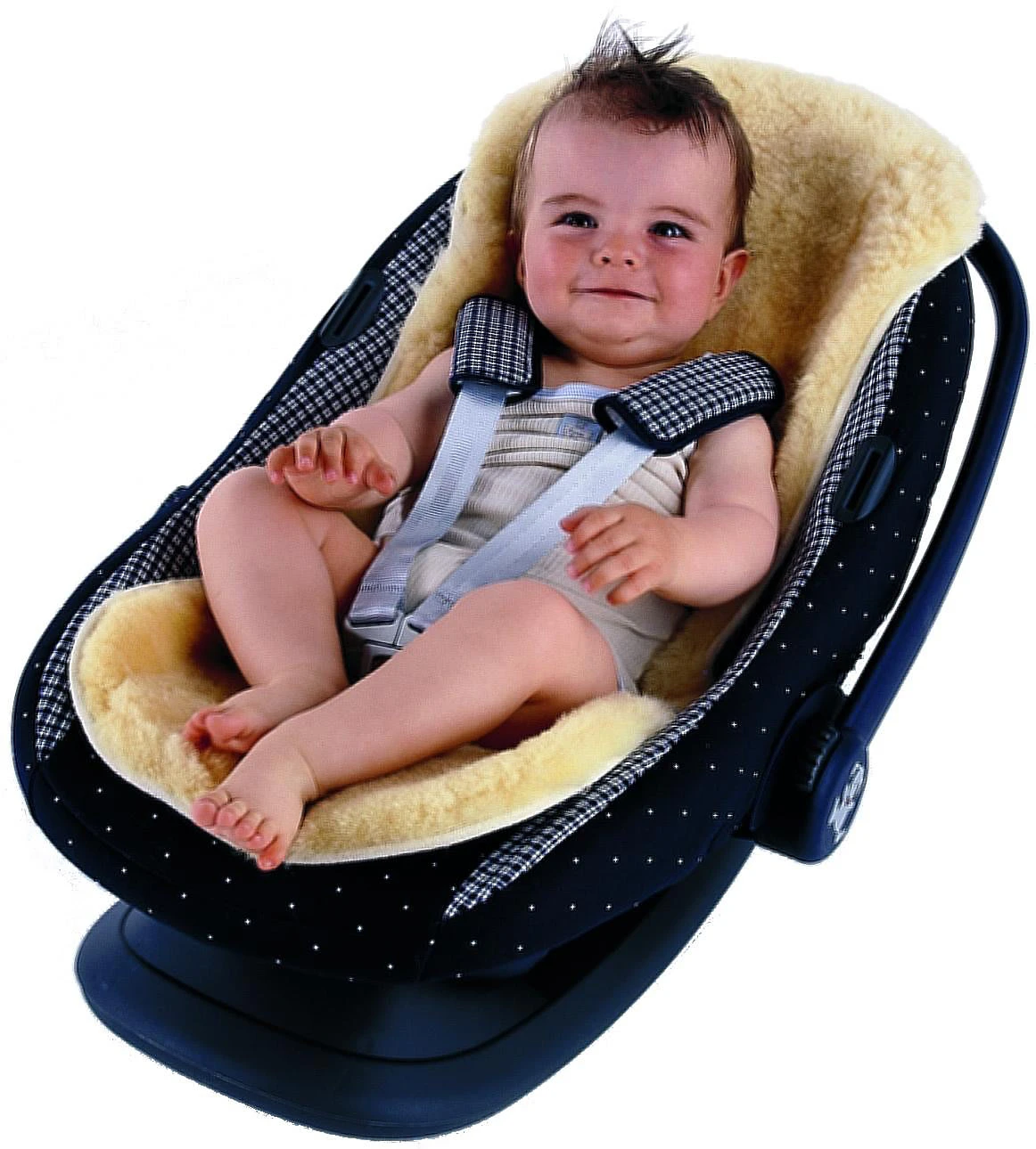 Kaiser Naturfellprodukte Lammfell Auflage Patchwork, Ca. 35 X 80 Cm