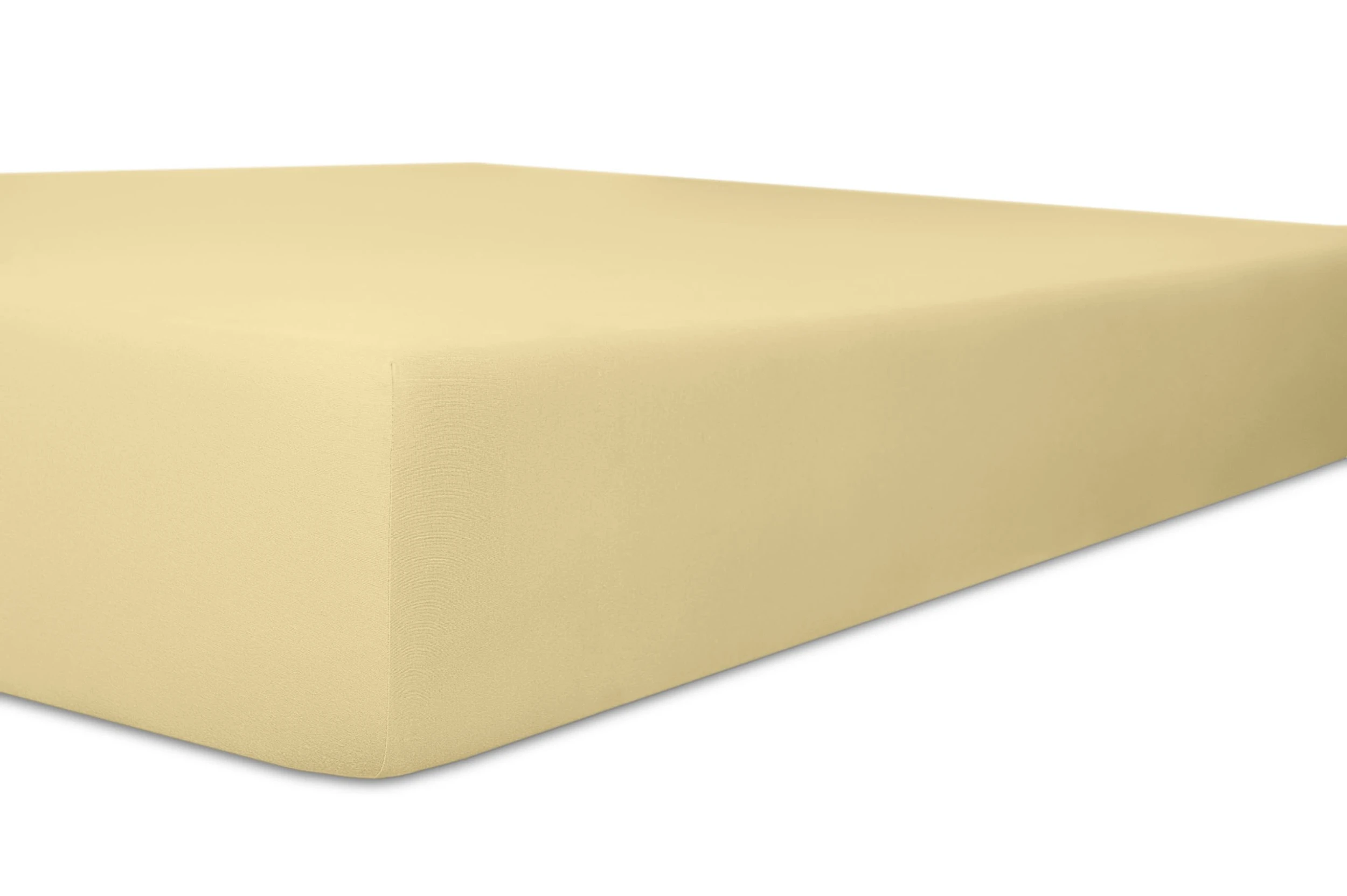 Kneer Spannbetttuch Organic Cotton Stretch OS In Kiesel