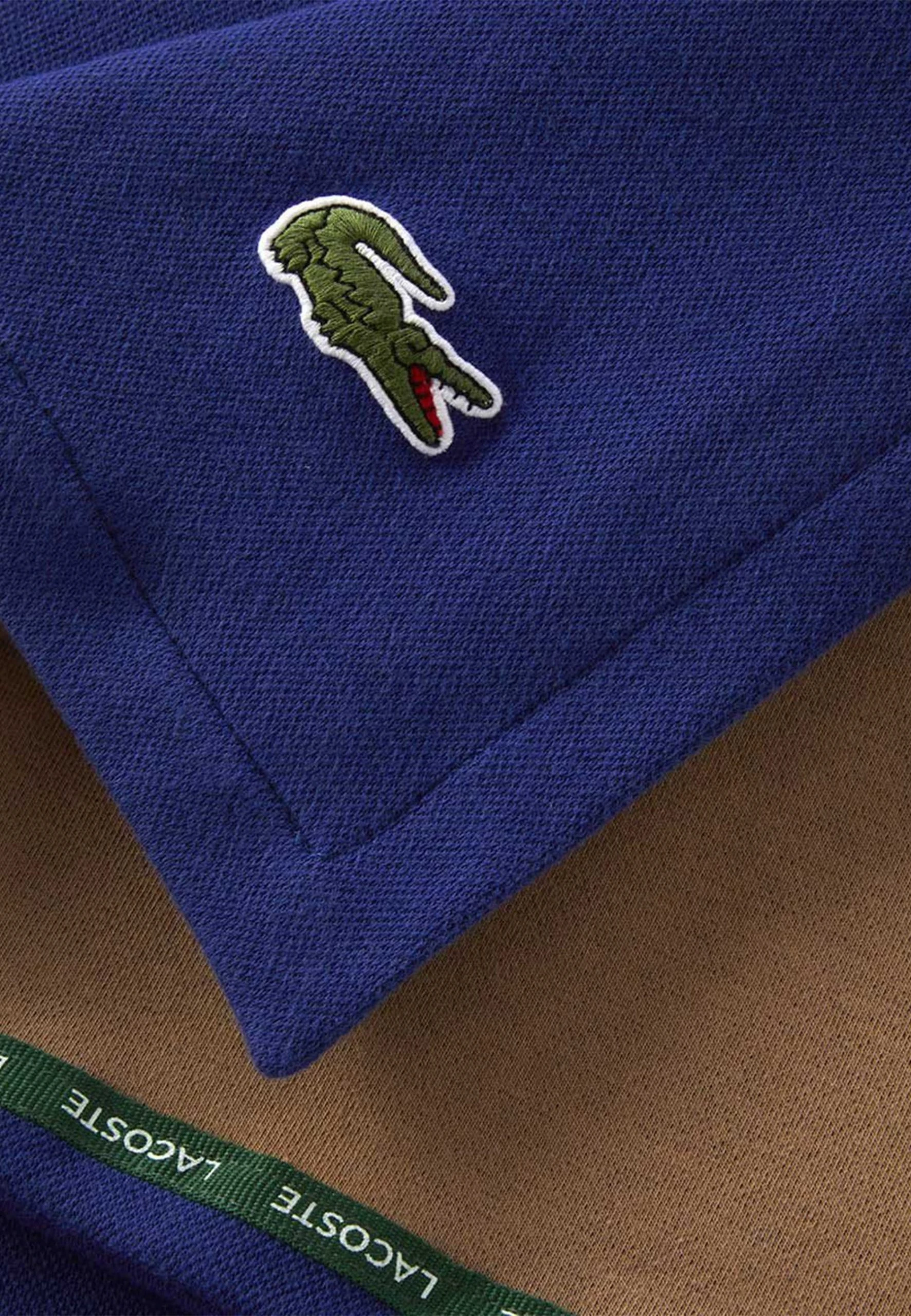 Lacoste Plaid L PIQUE In Cosmique – Bild 2