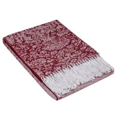 Lanzaretti Plaid In Bordeaux