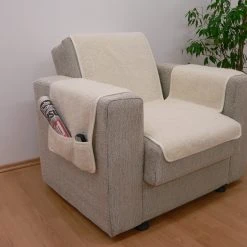 Linke Licardo Kombinierter Armlehnen- Und Sesselschoner In Ecru