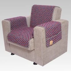 Linke Licardo Kombinierter Armlehnen- Und Sesselschoner In Silber