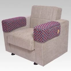 Linke Licardo Schoner Mit Zwei Taschen Wolle Noppen 40 Cm X 55 Cm In Silber Mit Noppen