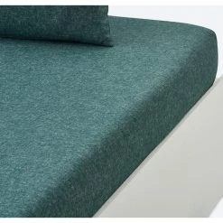 Linvosges Flanell-Spannbettlaken In Grün