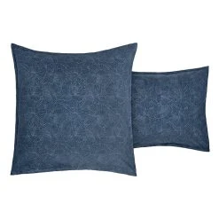 Linvosges Kissenbezug In Blau/ Grün