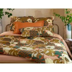 Linvosges Perkal-Bettbezug In Rosa/ Bunt