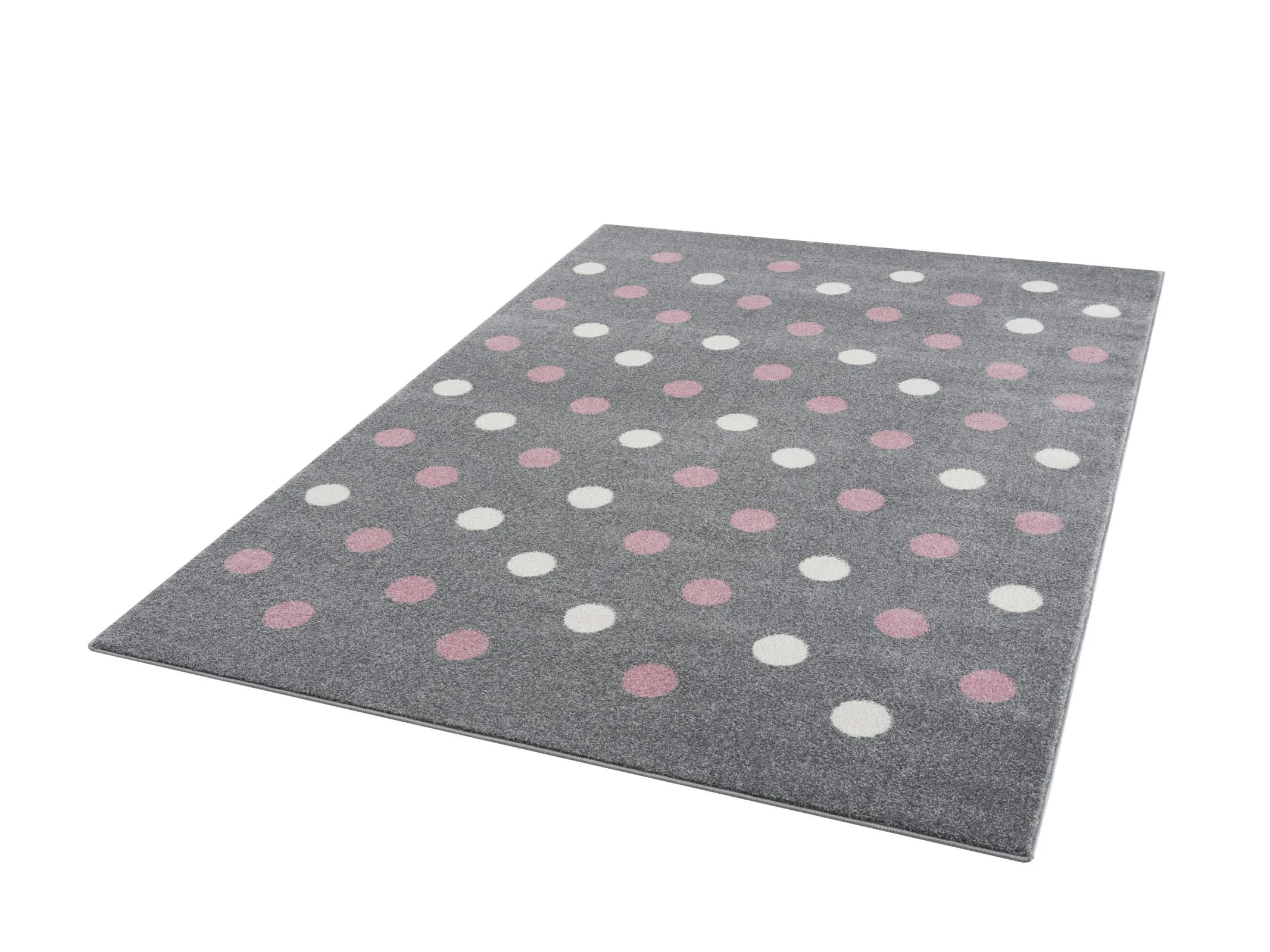 Livone Kinderteppich BUBBLES In Silbergrau/rosa – Bild 4