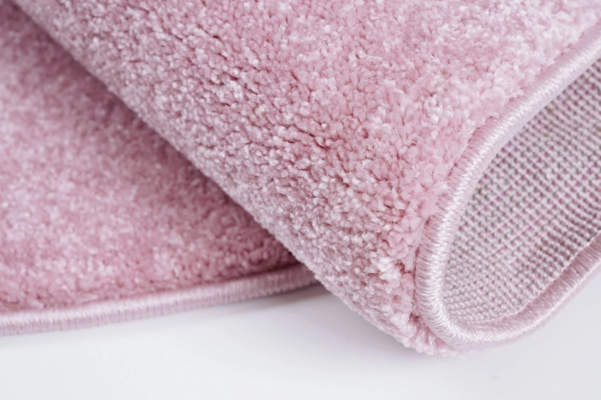 Livone Teppich HEAVEN Rosa/weiss Rund – Bild 4