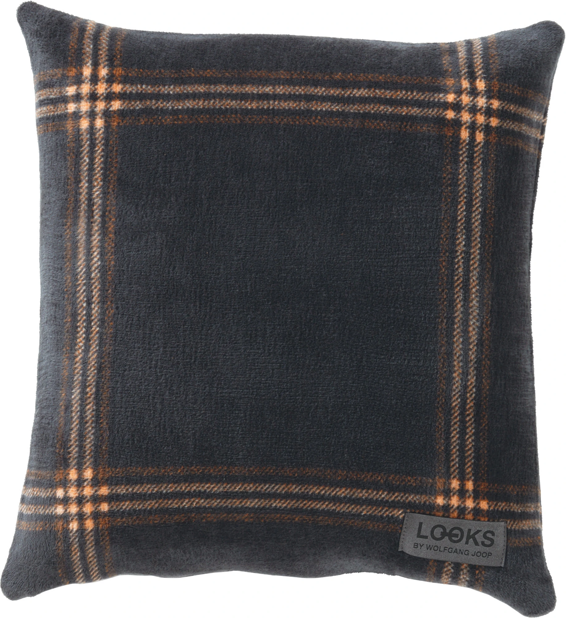 LOOKS By Wolfgang Joop Kissenhülle In Grau/orange