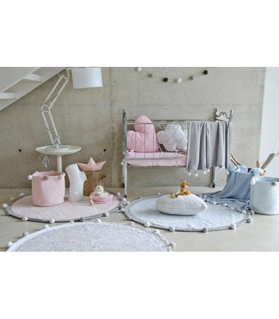 Lorena Canals Kuscheldecke "Bubbly" In Hellgrau/Weiß - 100x120 Cm – Bild 6