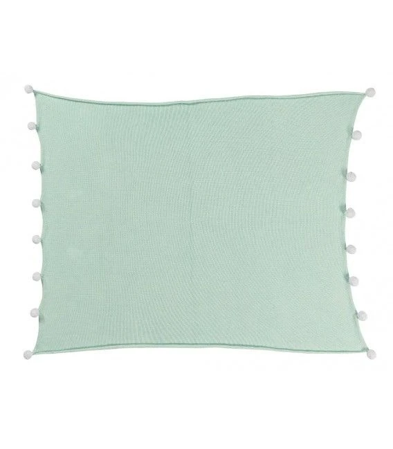 Lorena Canals Kuscheldecke "Bubbly" In Hellminze/Weiß - 100x120 Cm – Bild 2