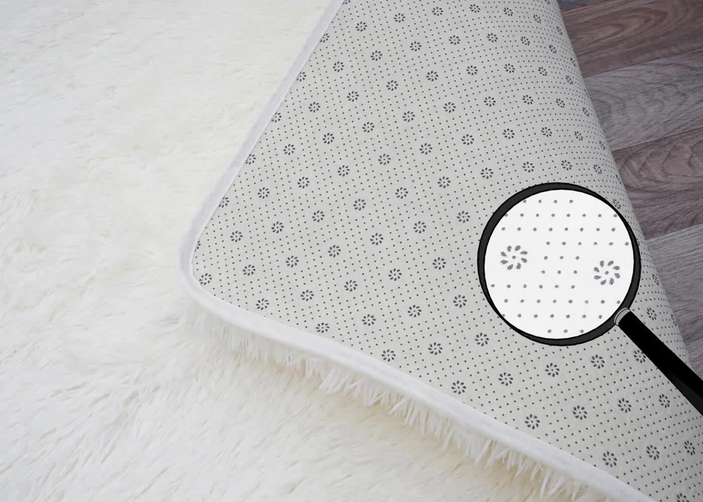 MCW Hochflor-Teppich F69, Weinrot – Bild 4