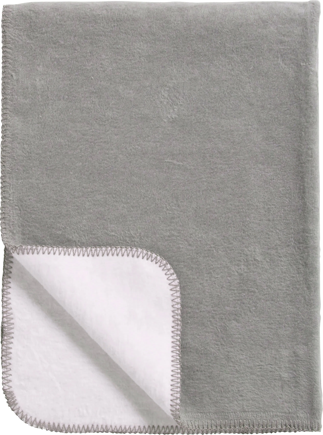 MEYCO Kinderdecke Double Face, Grau/weiß, 100 X 150 Cm