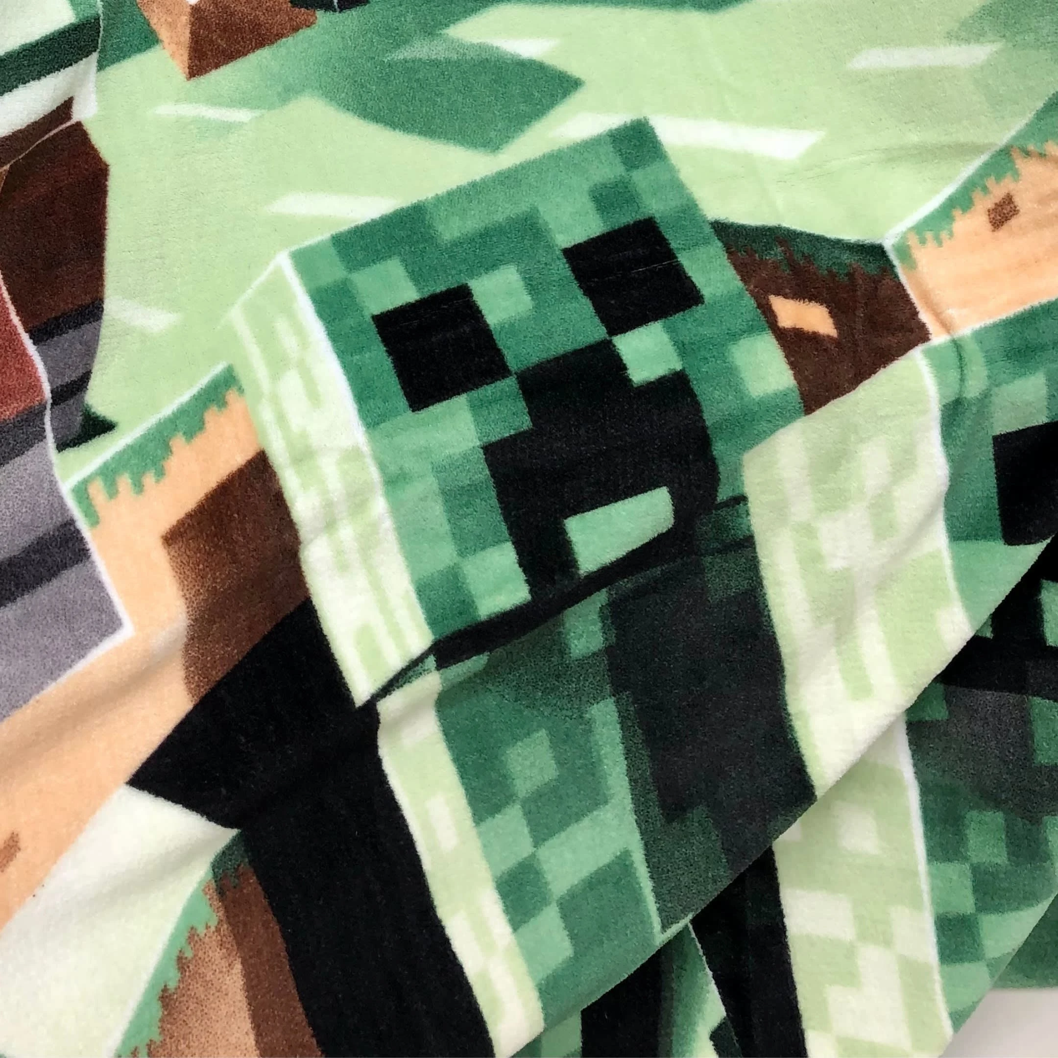 Decke / Fleecedecke "Minecraft" In Bunt – Bild 3