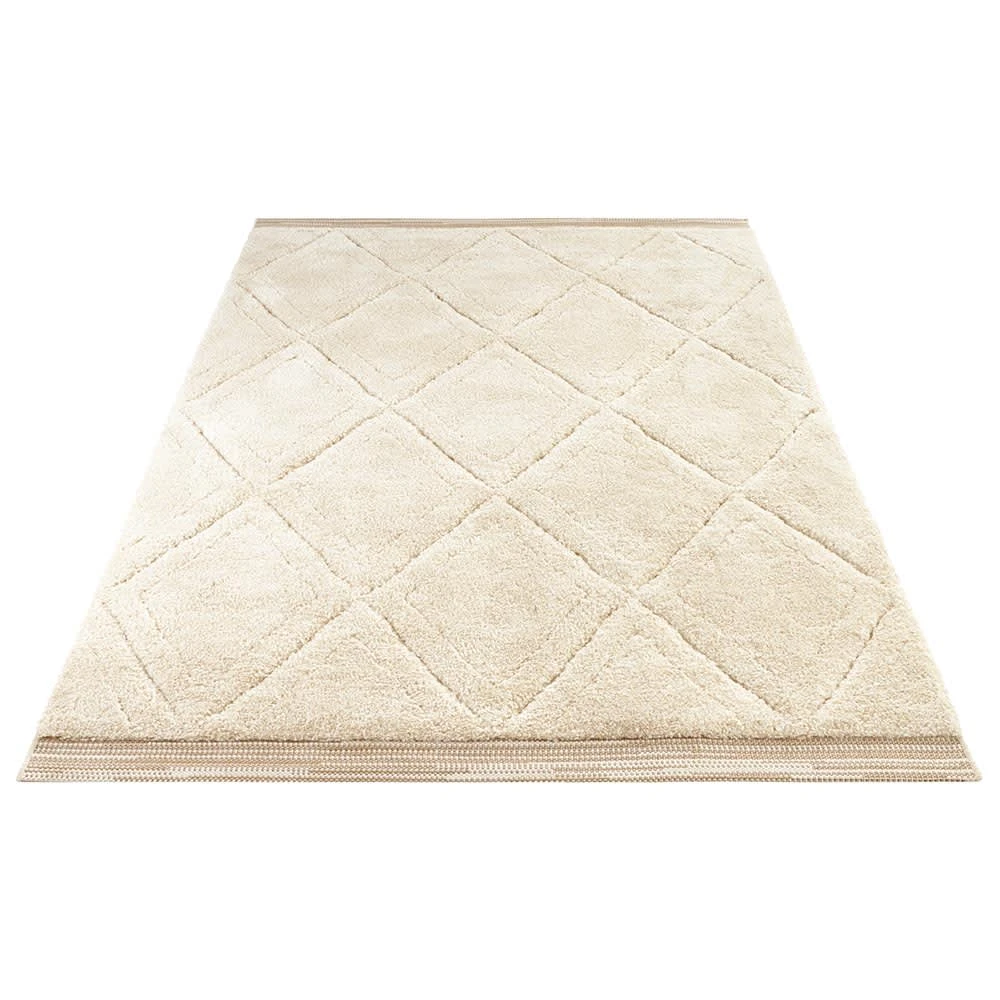 Mint Rugs Hochflor Teppich Colin Beige – Bild 3