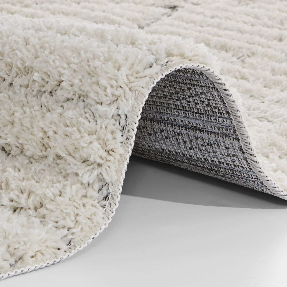 Mint Rugs Vintage Teppich Fulani Creme/grau – Bild 3