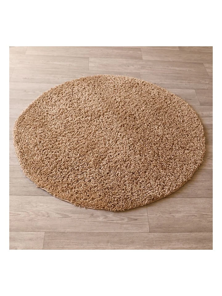 Mioli Hochflor-Teppich "1500AABEJ" In Hellbraun