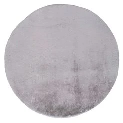 MoMA Hochflor-Teppich In Silber