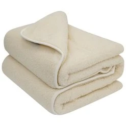 Native Wolldecke In Creme - (L)200 X (B)140 Cm