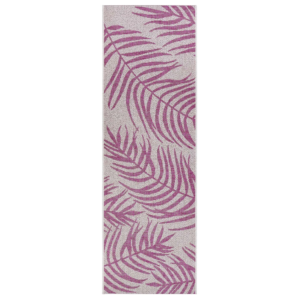 Northrugs In- & Outdoor Teppich Palmera Pink Creme â Bild 2