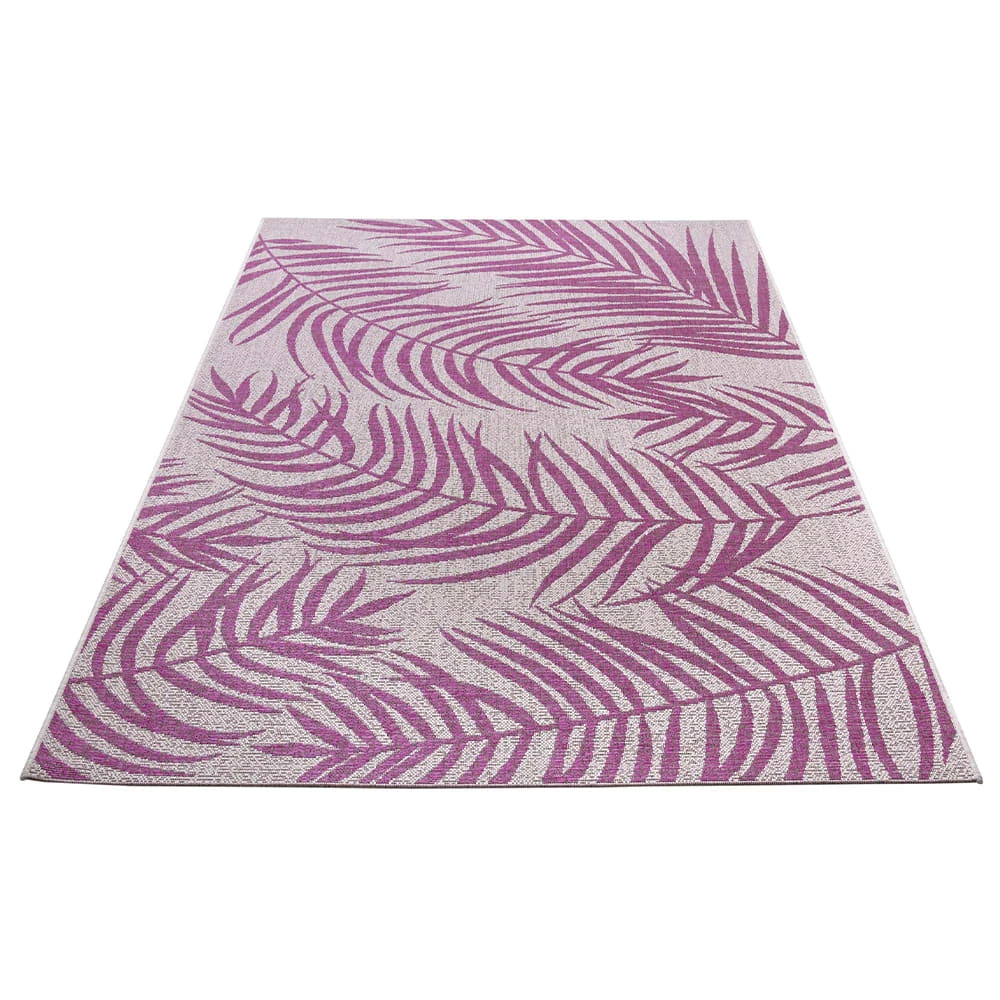 Northrugs In- & Outdoor Teppich Palmera Pink Creme â Bild 3