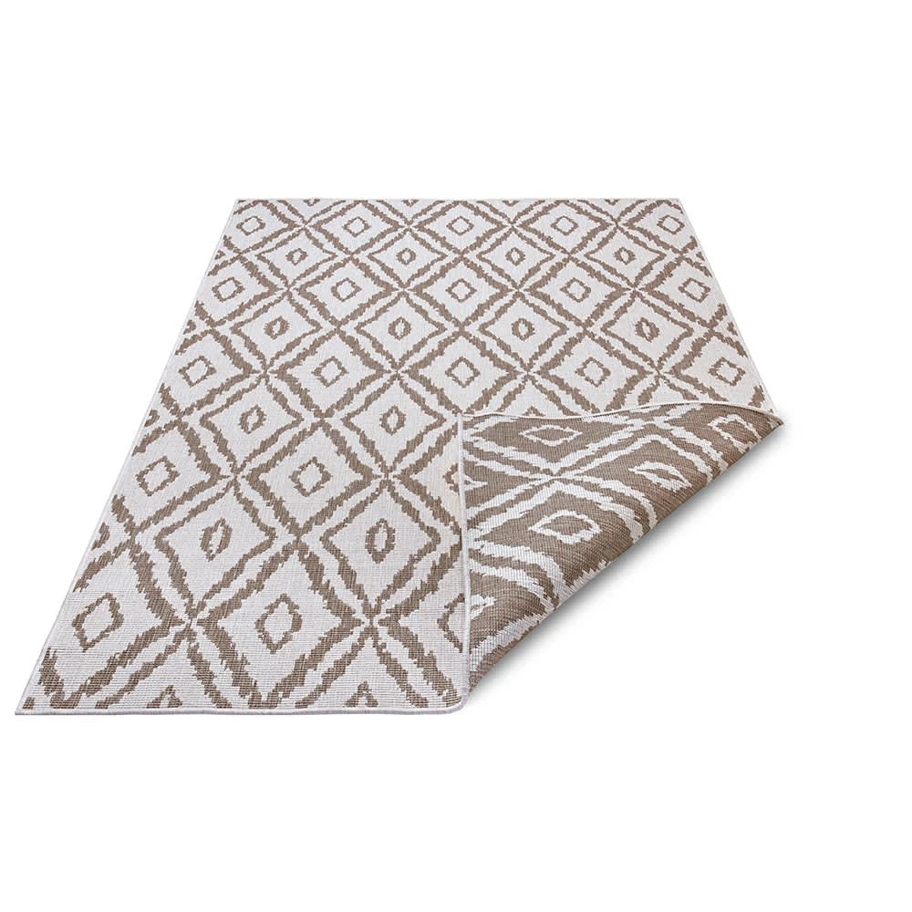 Northrugs In- & Outdoor Wendeteppich Rio Beige Creme – Bild 3