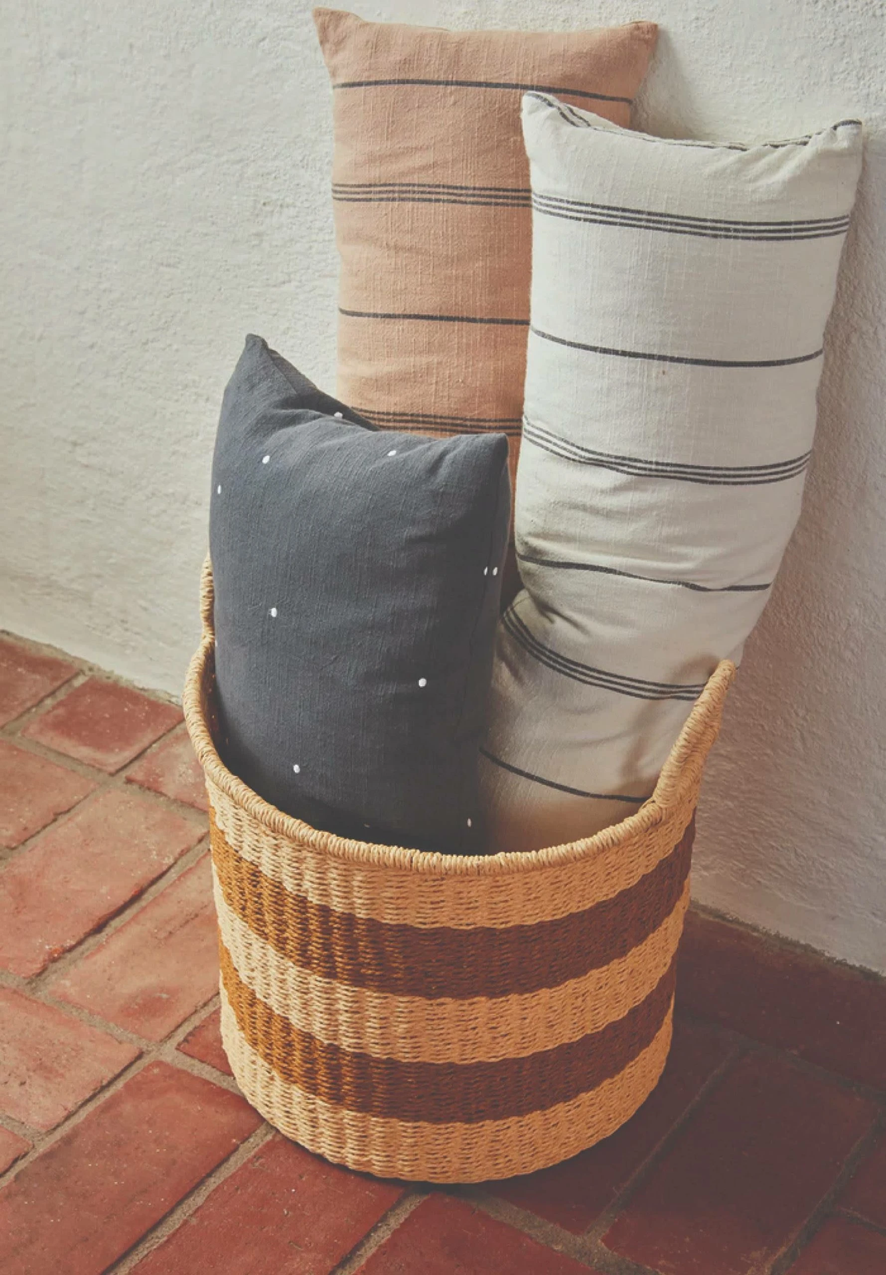 OYOY Kissen Kyoto Kissen In Brown – Bild 2