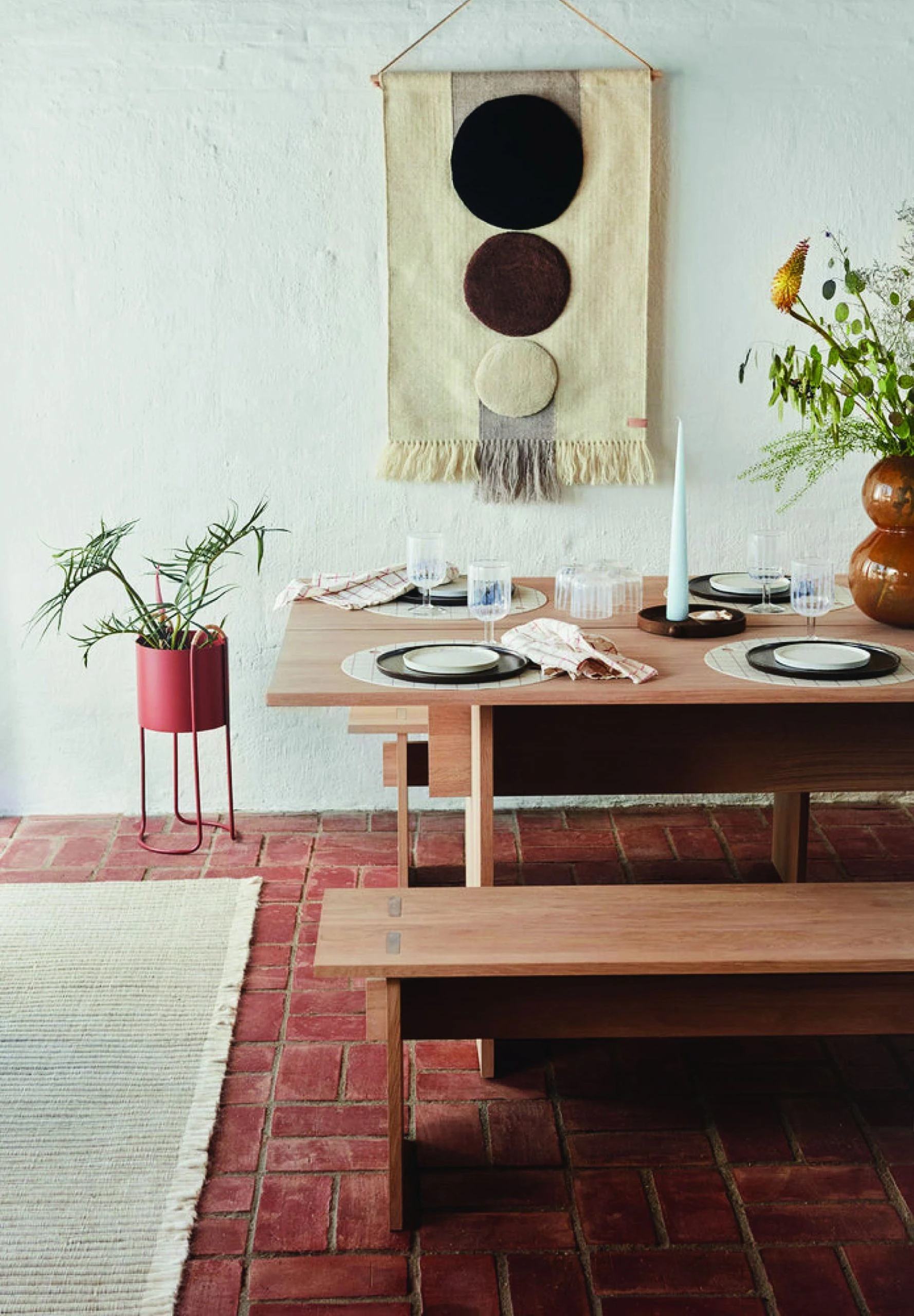 OYOY Vorleger Putki Läufer In Off-white Black – Bild 2