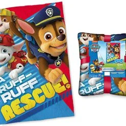 Paw Patrol Fleece-Decke Mit Silk-Touch, 150 X 100 Cm
