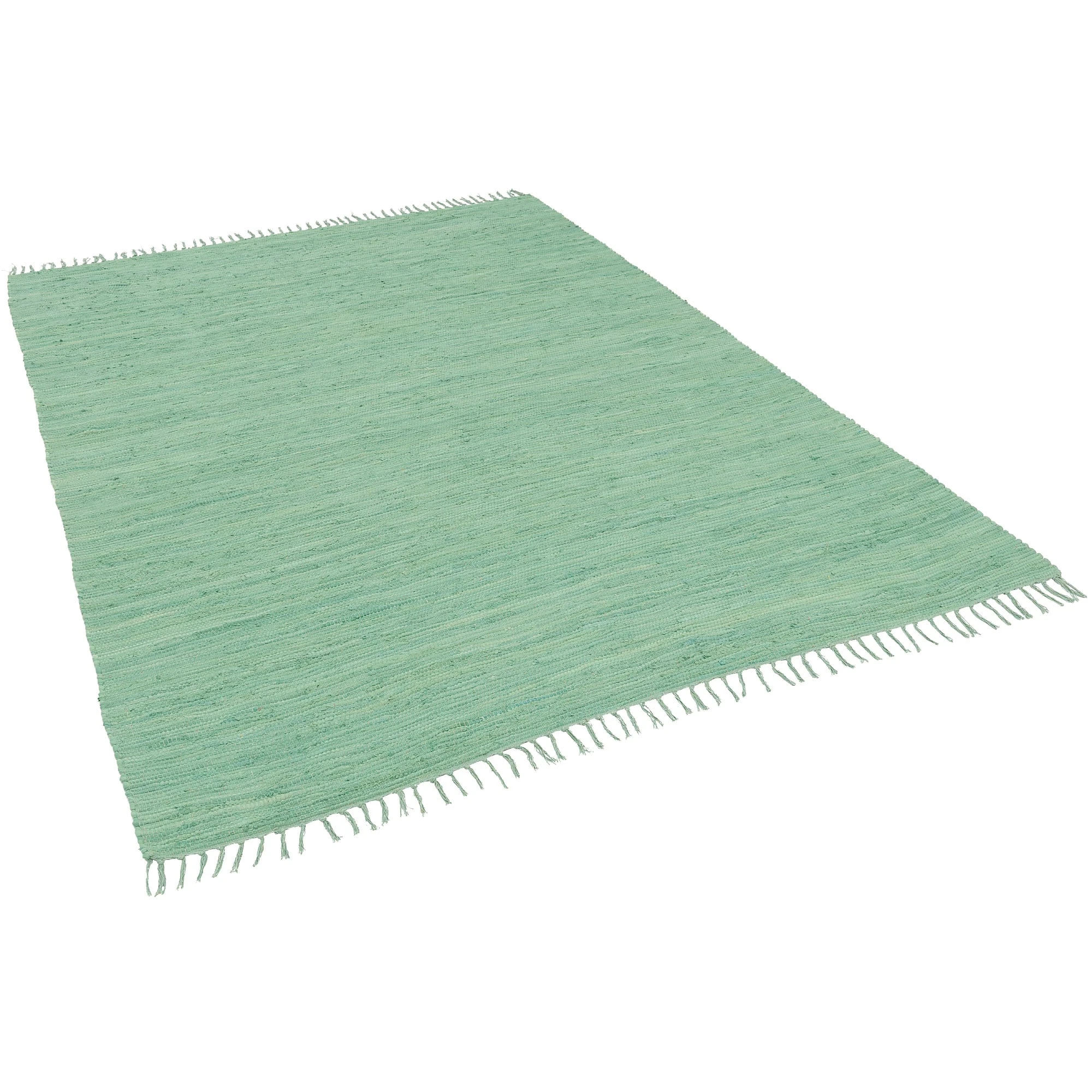 Pergamon Baumwolle Natur Teppich Jolly Cotton In Mint – Bild 2