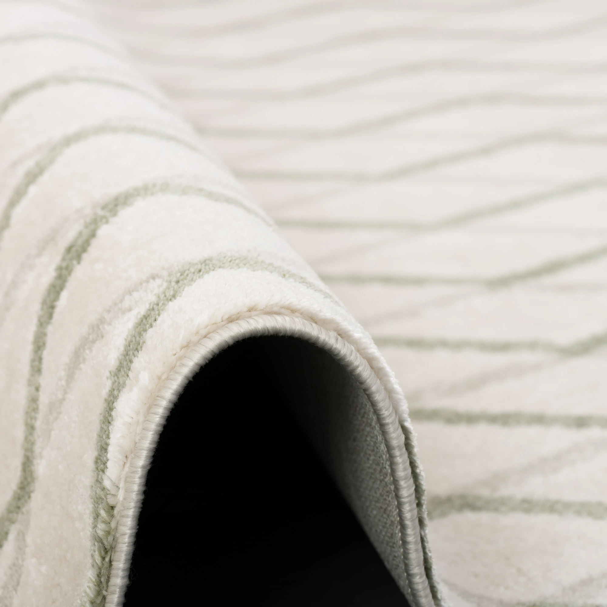 Pergamon Designer Teppich Retro Montana Rauten In Beige – Bild 3