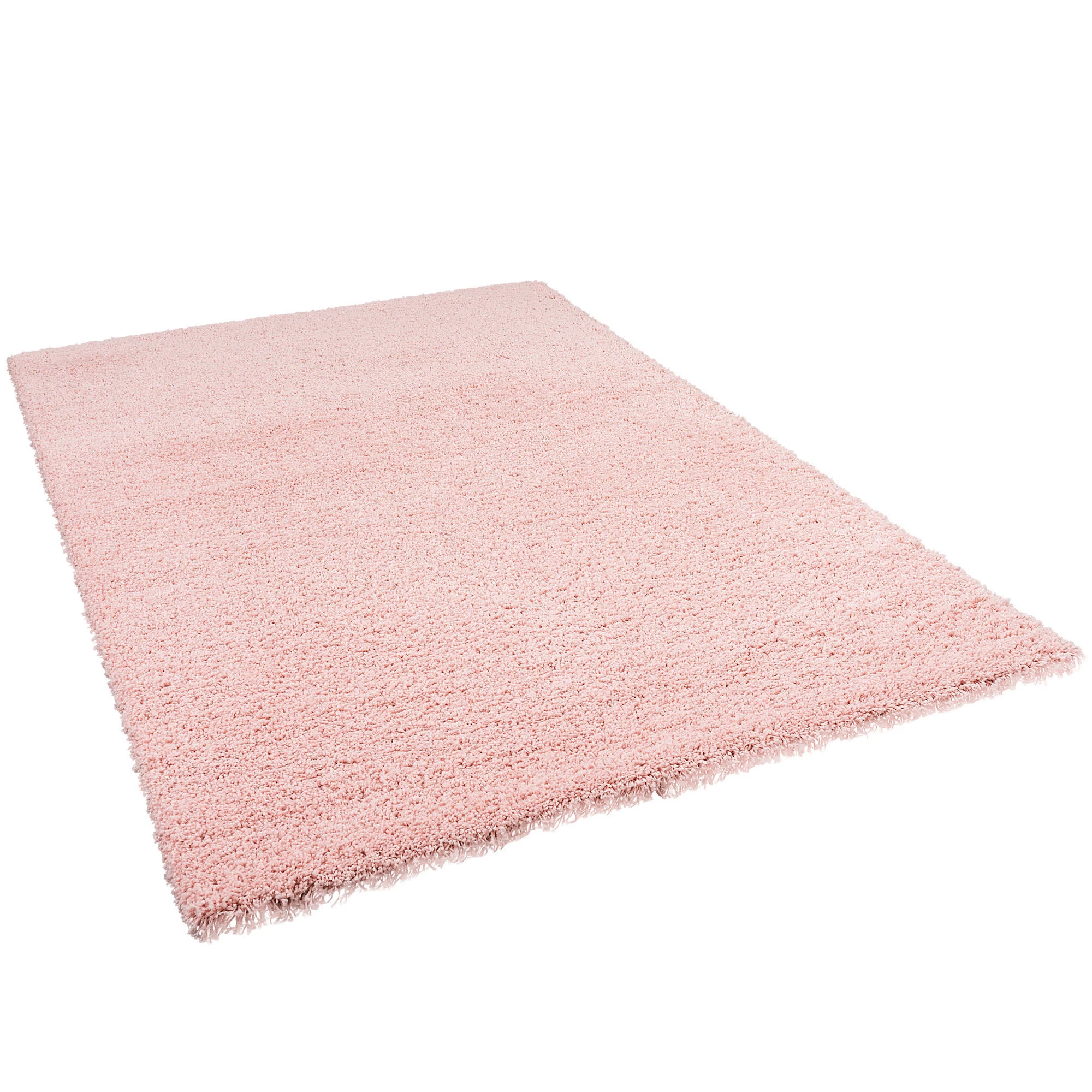 Pergamon Hochflor Langflor Shaggy Teppich Luxury In Rosa – Bild 2