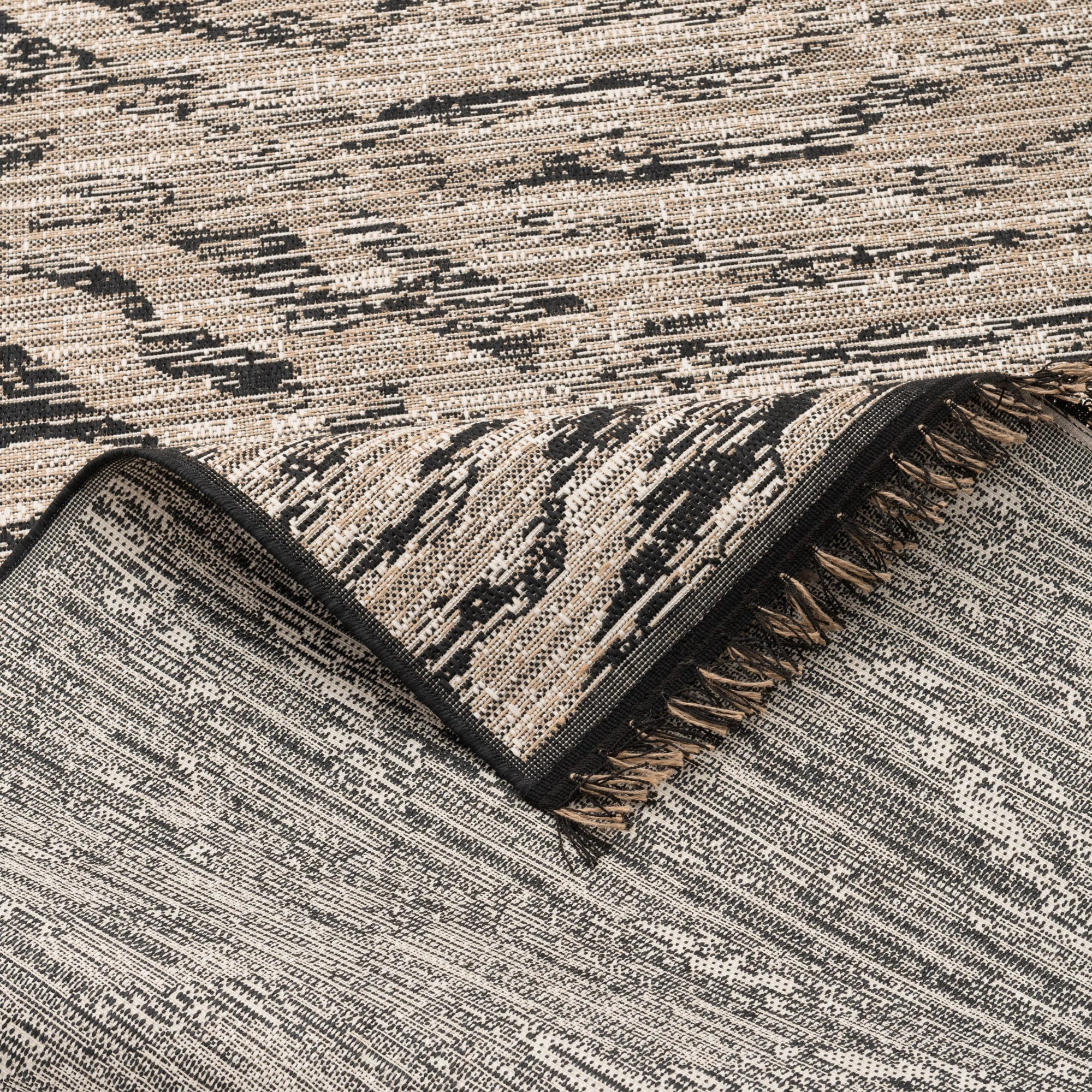 Pergamon Jute Natur Style Teppich Origin Animal Print In Beige – Bild 4