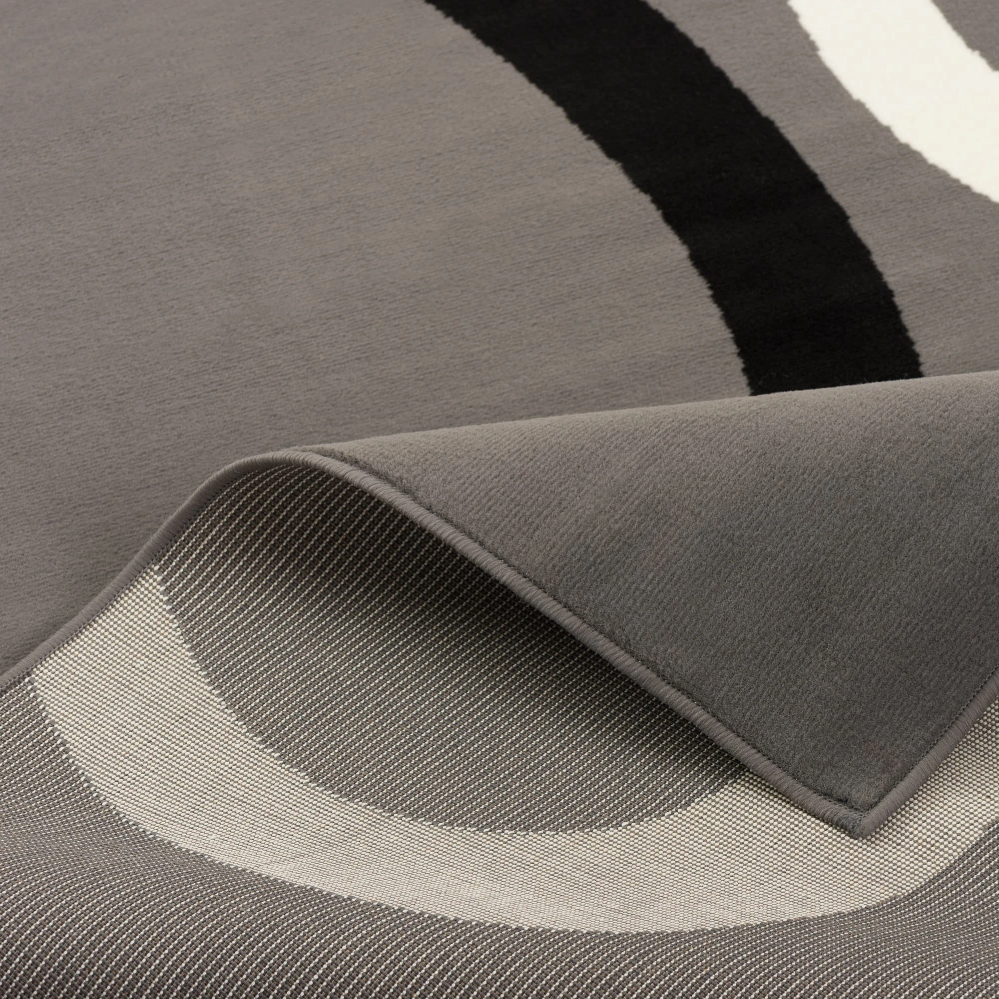 Pergamon Teppich Modern Trendline Kreise In Grijs – Bild 4