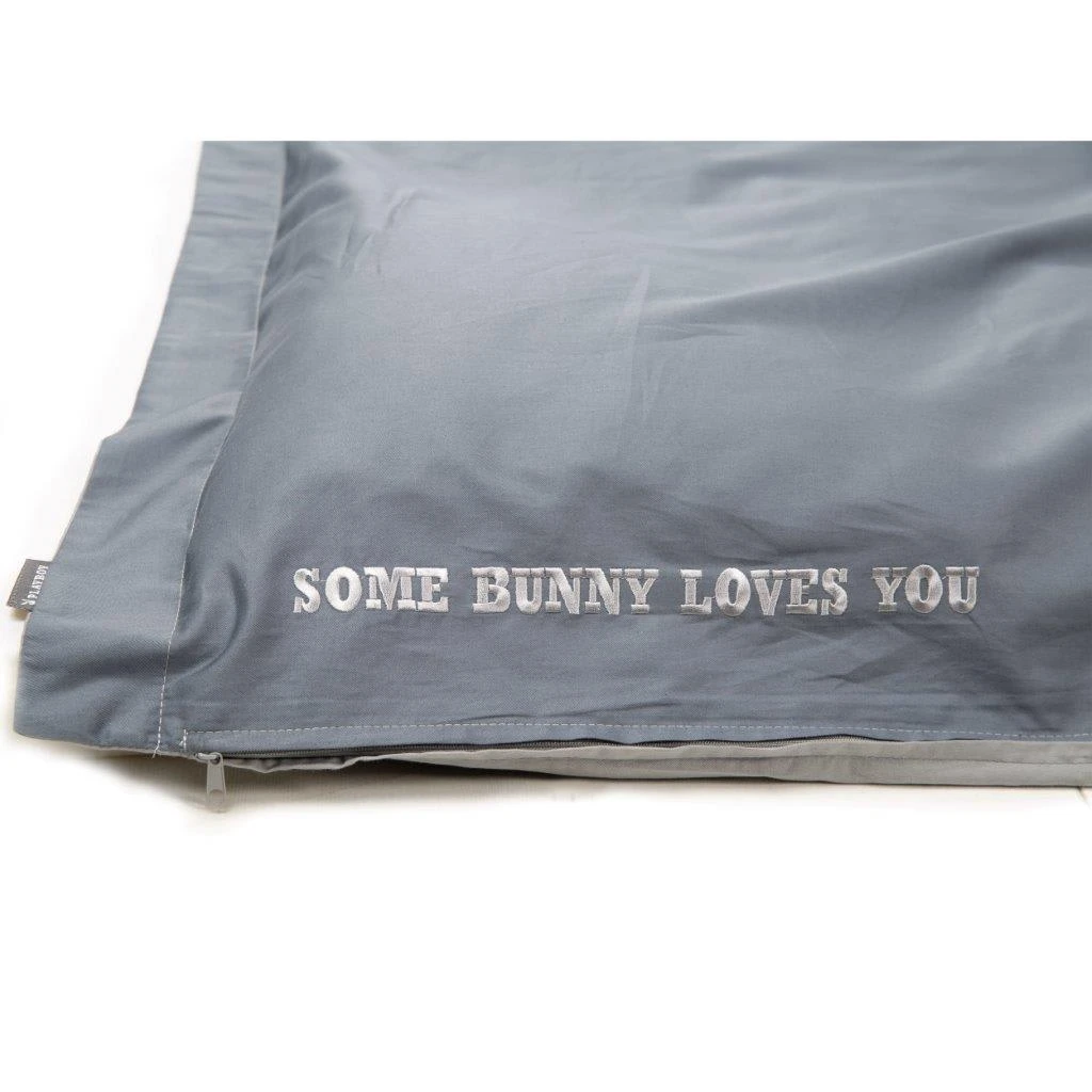 Playboy Wende-Bettwäsche "FRANCESCA" In Hellgrau / Grau - (B)135 X (H)200 Cm – Bild 3