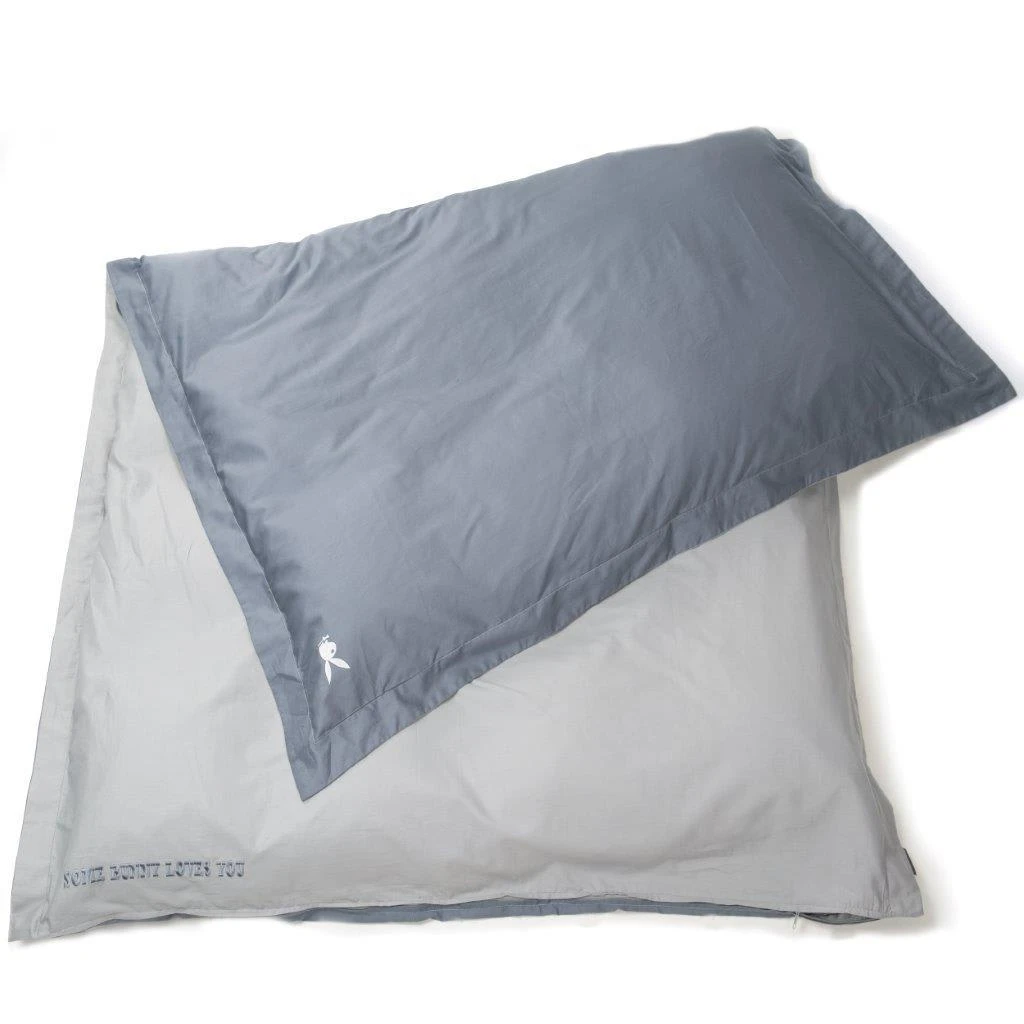 Playboy Wende-Bettwäsche "FRANCESCA" In Hellgrau / Grau - (B)135 X (H)200 Cm – Bild 5