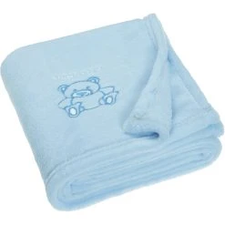 Playshoes Fleece-Decke Bär In Bleu