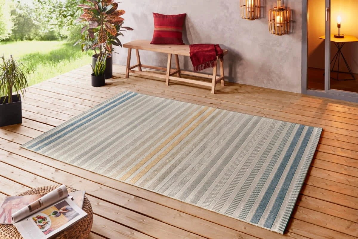 PureDay Outdoor-Teppich Lively, Bunt – Bild 3