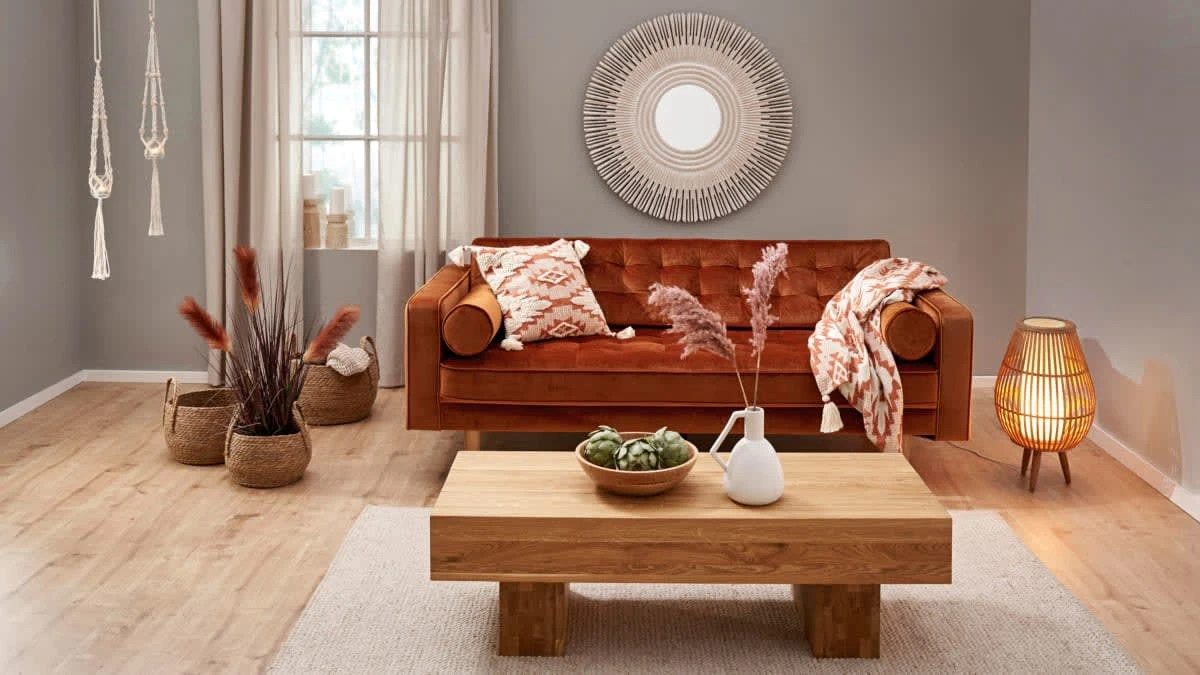 PureDay Wohndecke Nelio, Beige/Gemustert – Bild 4